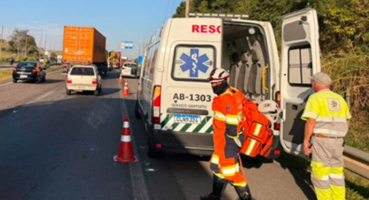  Acidente envolvendo duas motocicletas deixa dois feridos na Dom Gabriel
